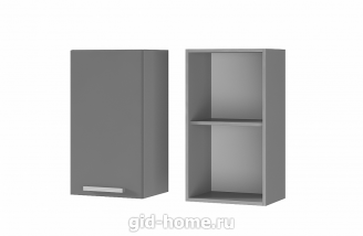 Шкаф настенный 1-дверный 4В1  Катя  400x720x310