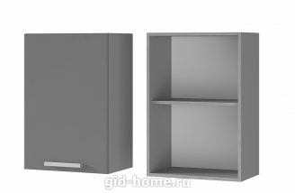 Шкаф настенный 1-дверный 5В1 Титан ШхВхГ500x720x310