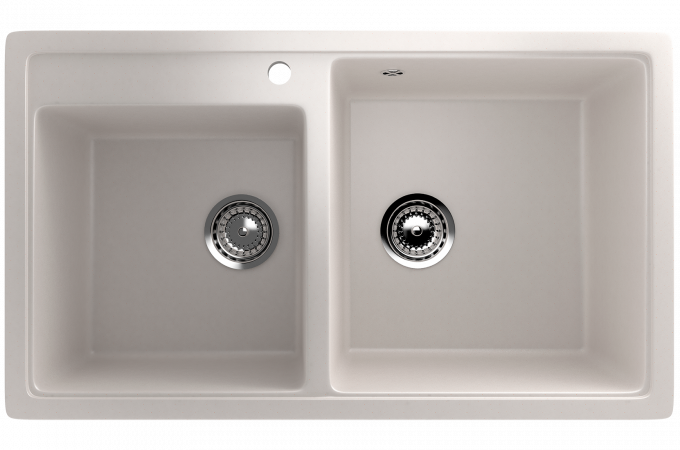 Мраморная мойка для кухни EcoStone ES-30 331 Белый Мраморная мойка для кухни EcoStone ES-30 331 Белый
