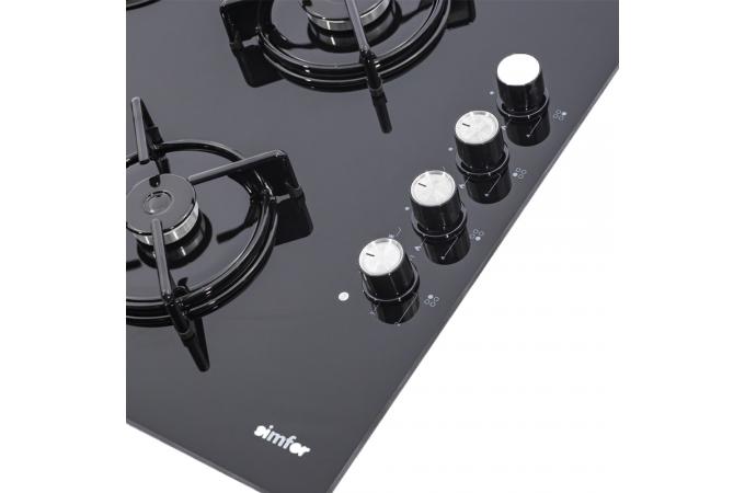 Панель газовая встраиваемая 4 х конфорочные SIMFER H60K32B516 фото 3