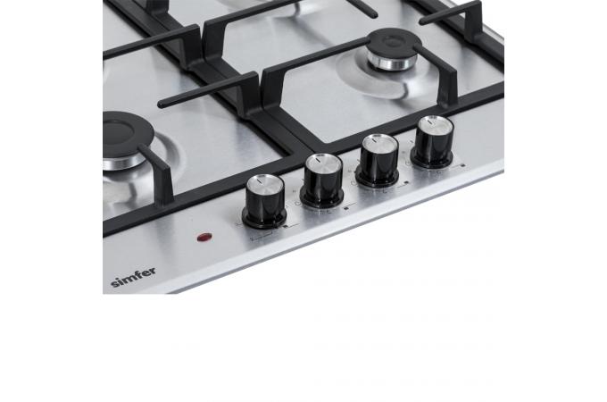 Панель газовая встраиваемая 4 х конфорочные SIMFER H60V31M516 фото 4
